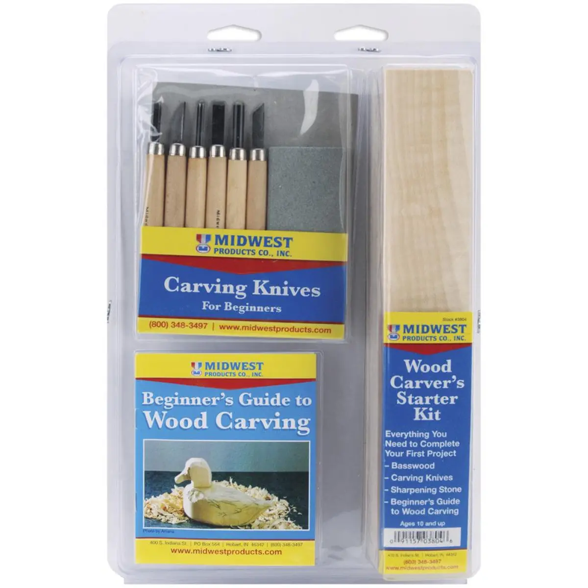 Wood Carvers Starter Kit 8Pcs 1