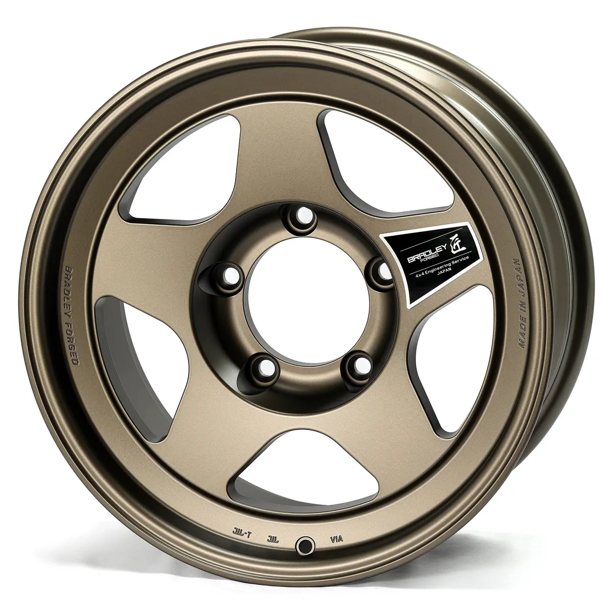 Bradley Forged Takumi 17" Wheel Package For Toyota Land Cruiser 79 (1999+) - Pick-Up - Wide Body 5