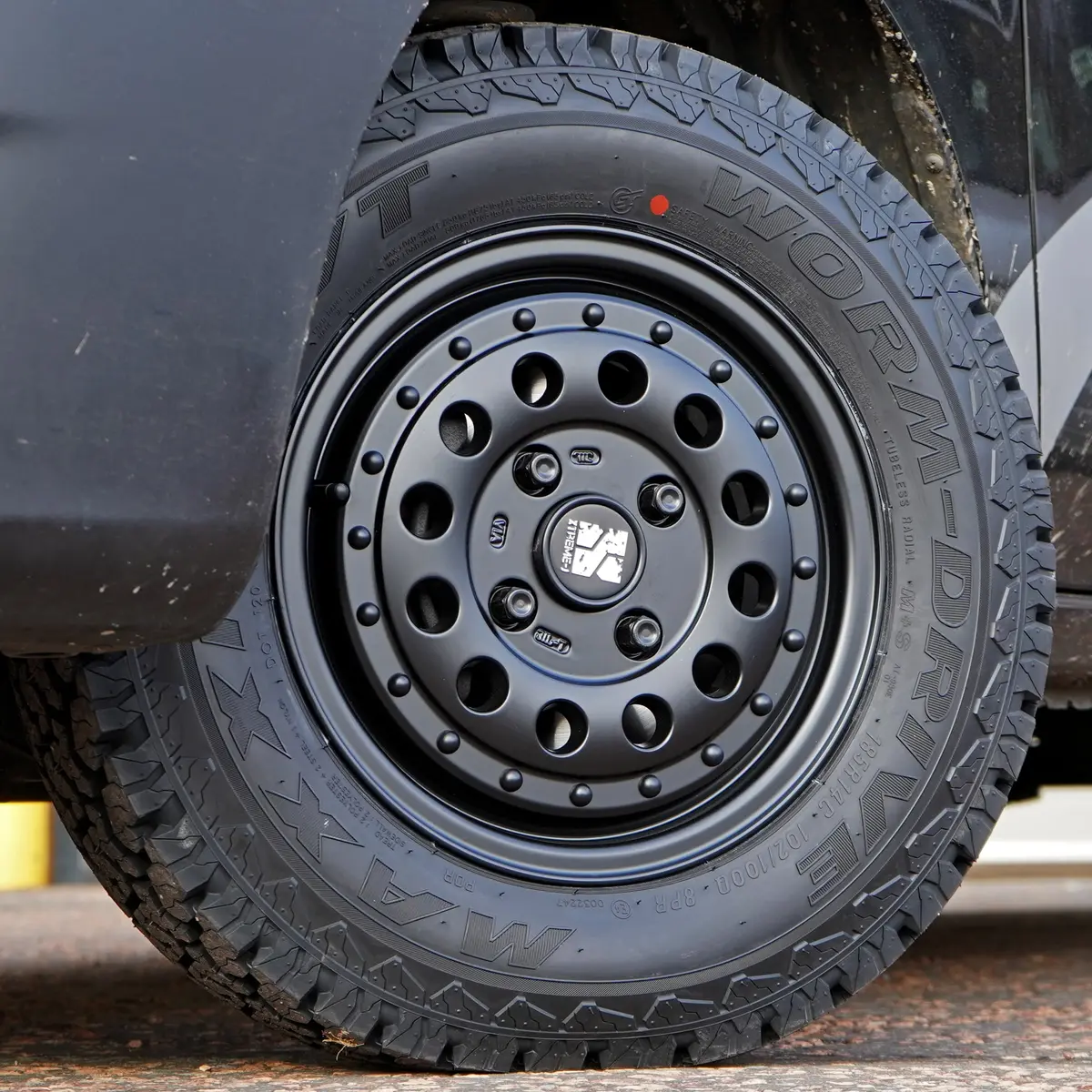 Xtreme-J Rugged Wheel & Tyre Package For Nissan Nv200 (2009+) 2