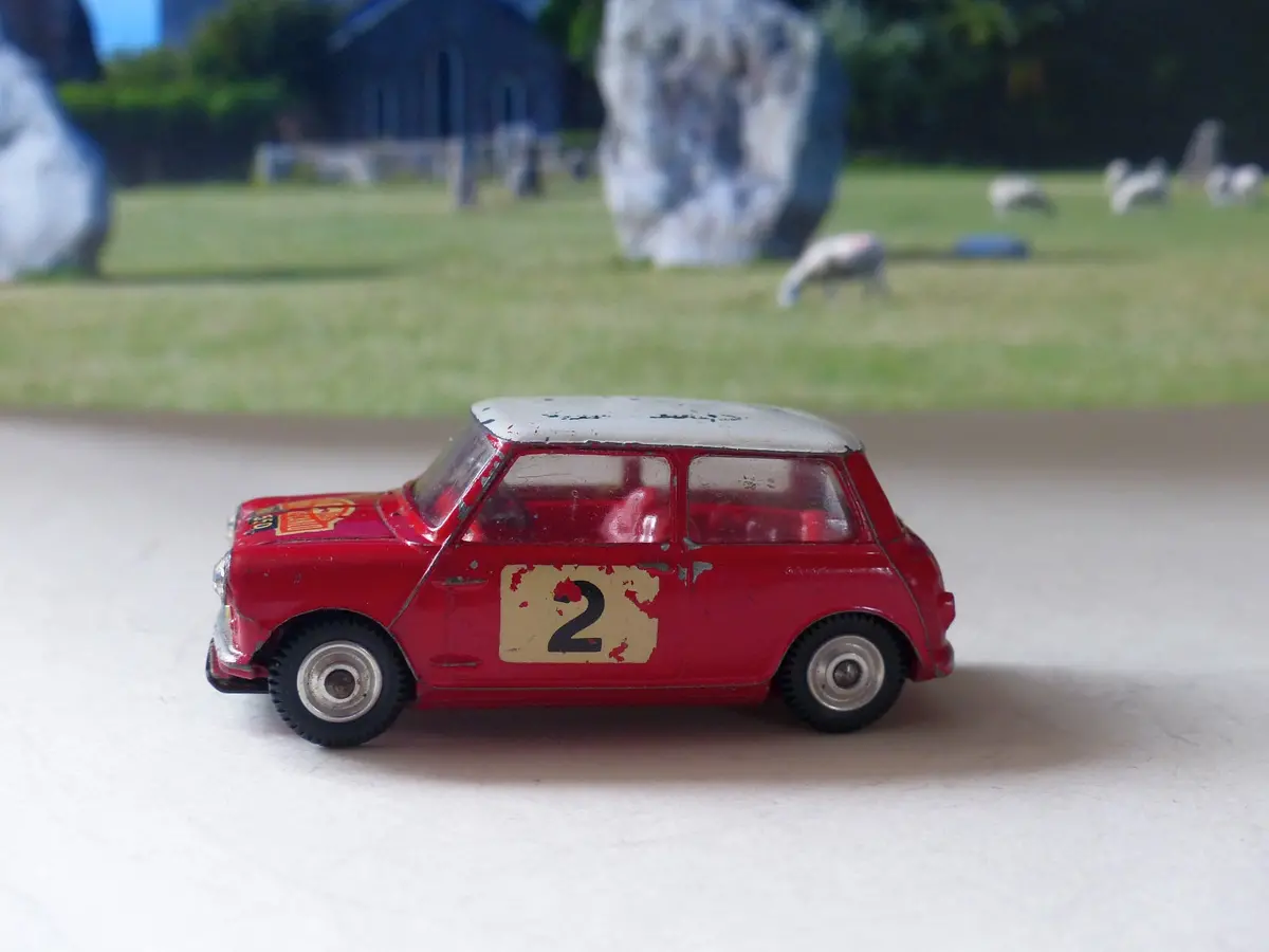 321 Bmc Mini-Cooper Monte Carlo 1966 With Original Box 1