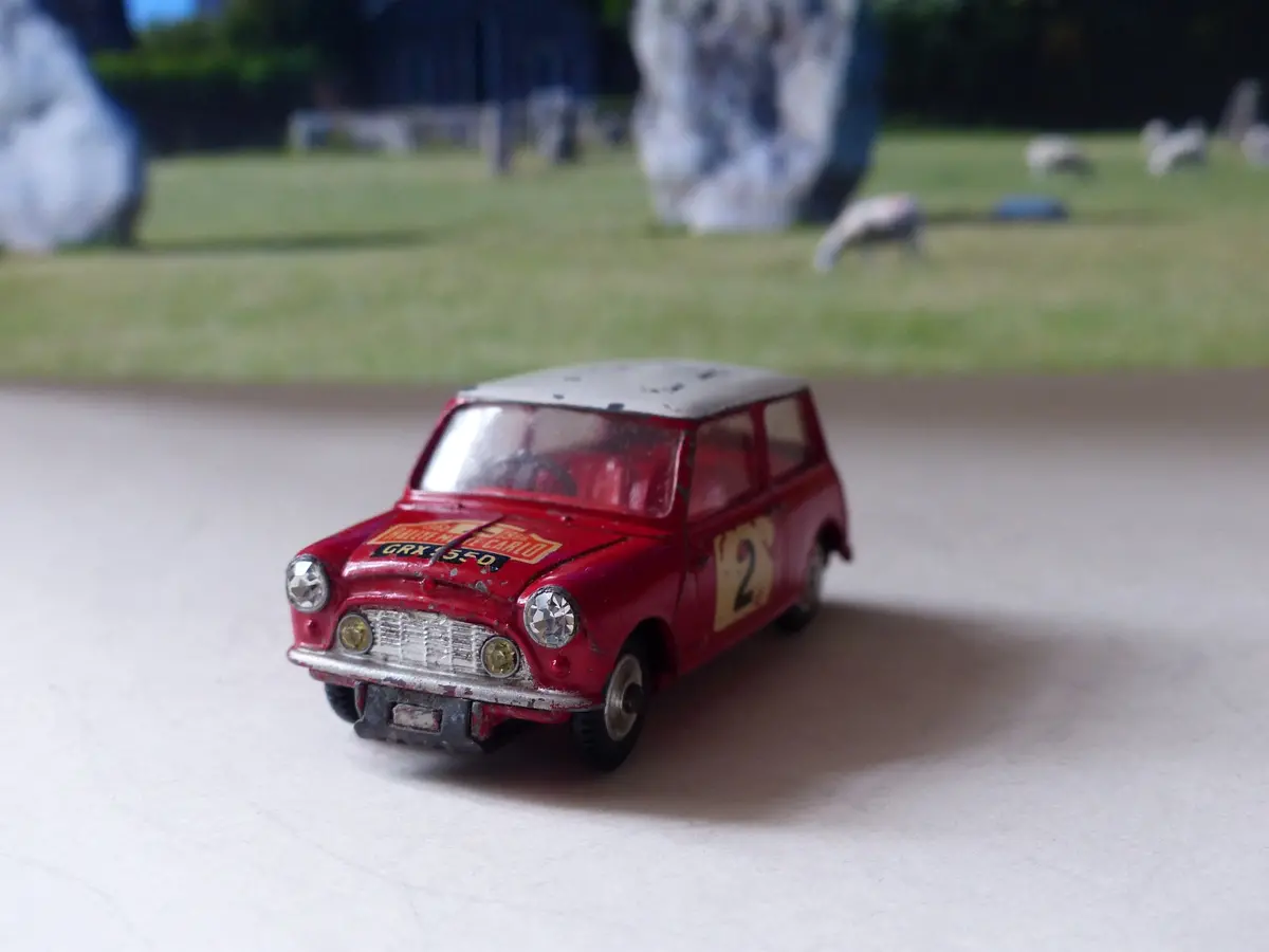 321 Bmc Mini-Cooper Monte Carlo 1966 With Original Box 2