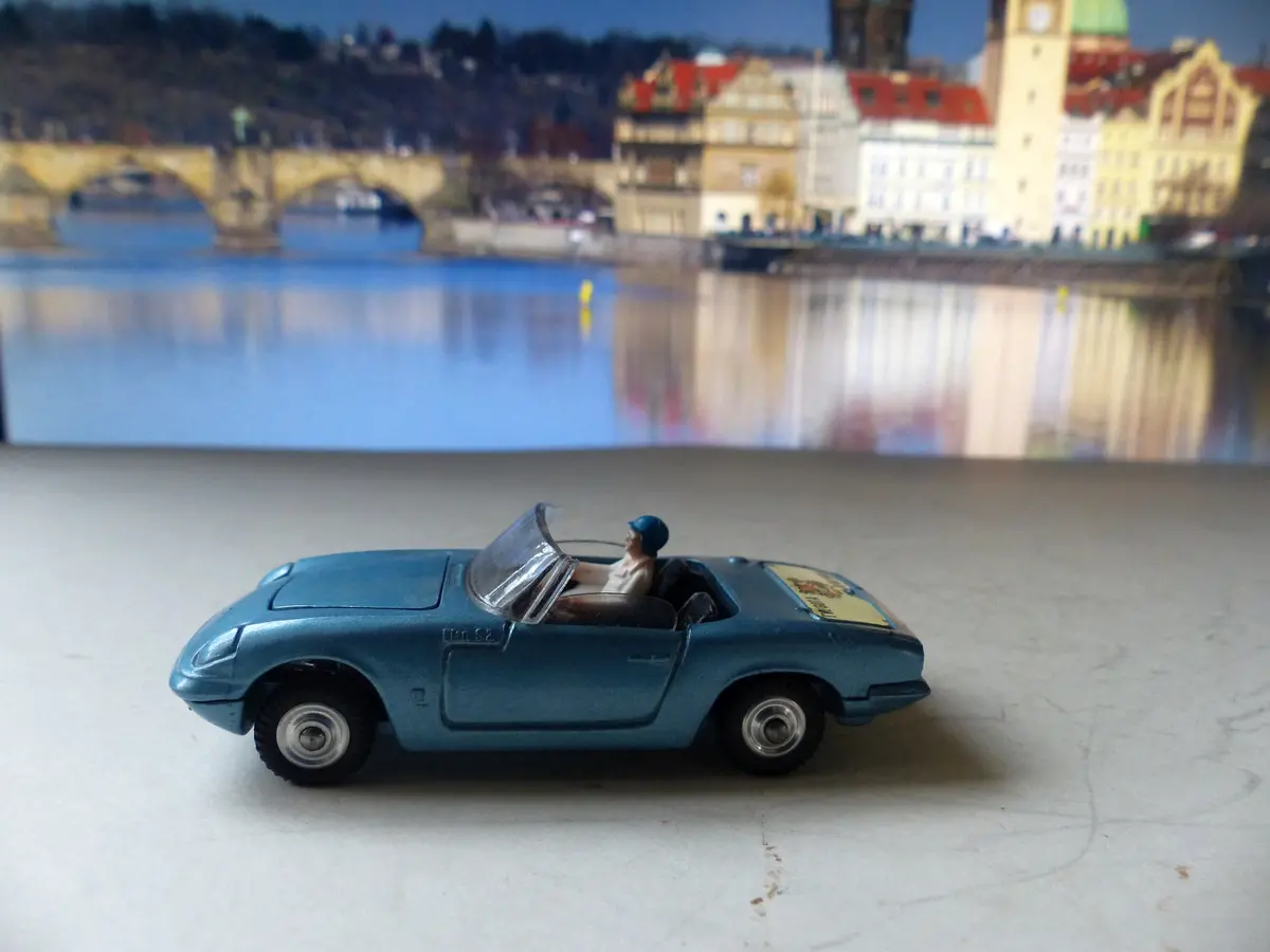 318 Lotus Elan S2 In Silver-Blue With Original Box 1