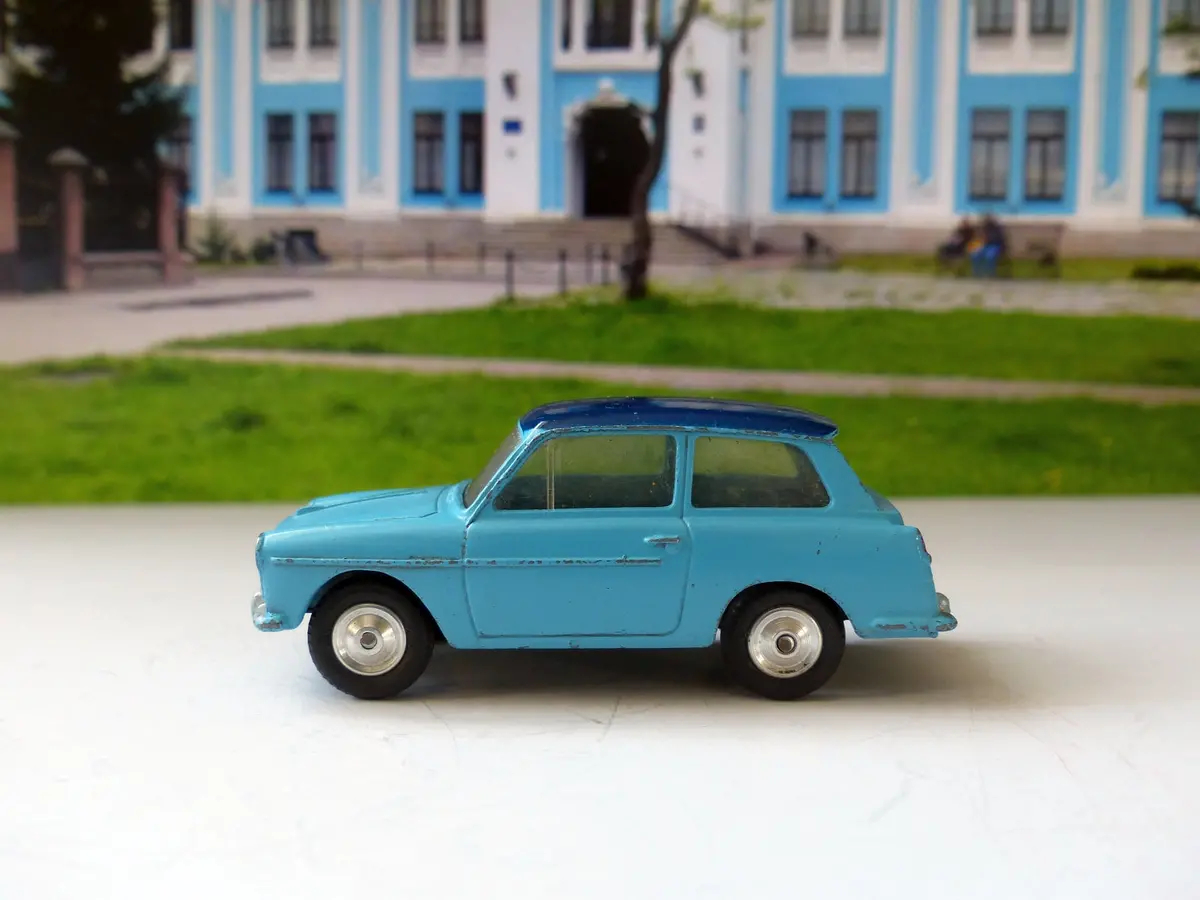 216 Austin A40 With Shaped Wheels (2) 1