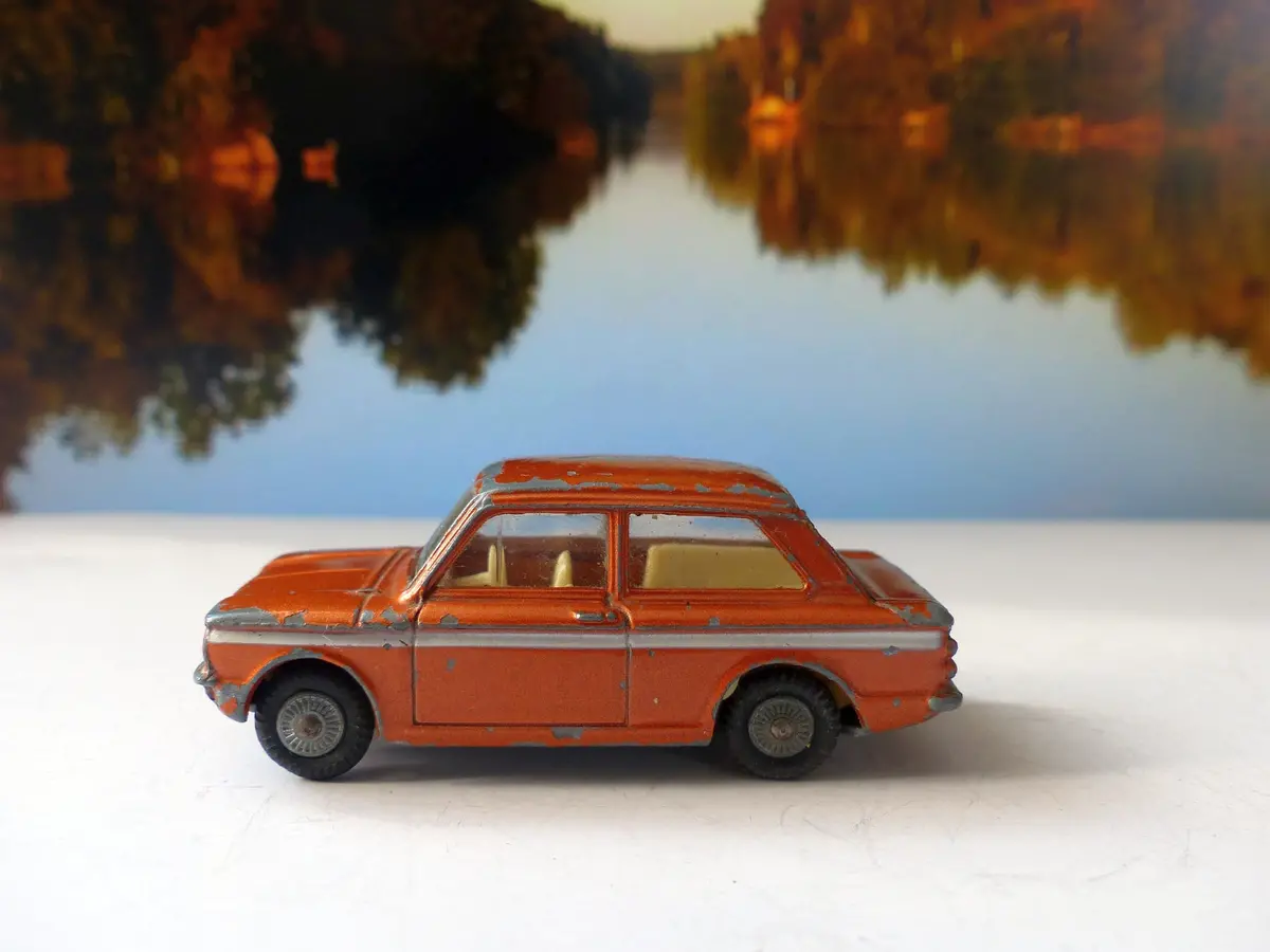 251 Hillman Imp In Bronze With Rare Cast Wheels 1