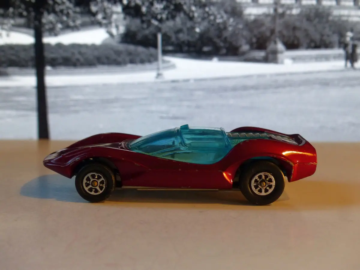 384 Adams Probe 1.6 In Deep Metallic Red 1