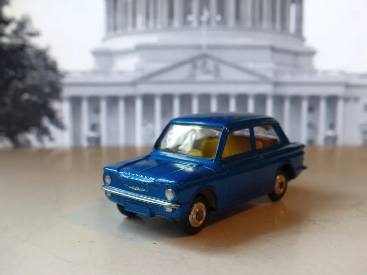 251 Hillman Imp In Bright Metallic Blue (3) 1