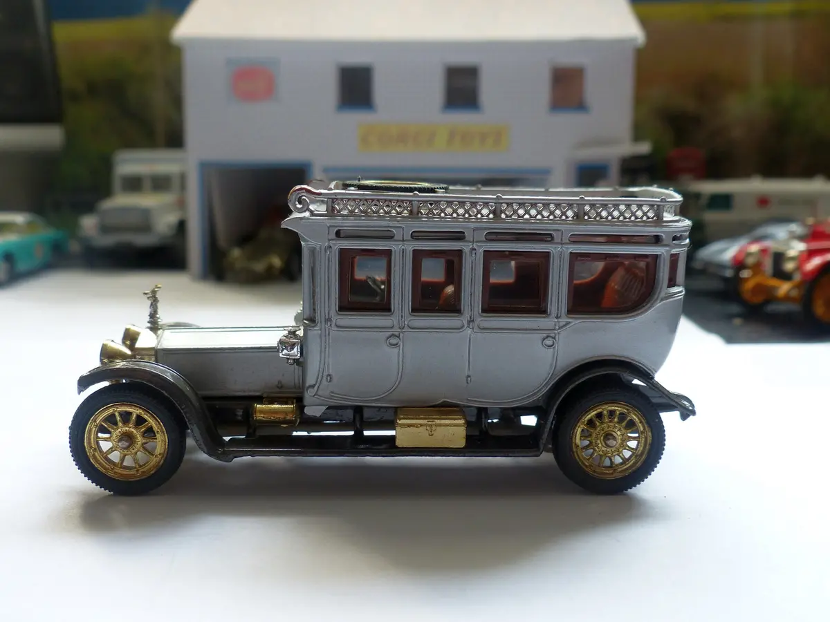 9041 Rolls Royce 1912 Silver Ghost With Original Box And Leaflet 1