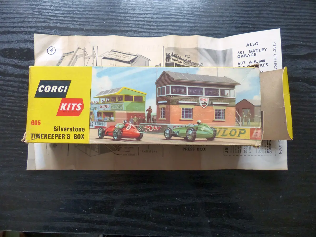 605 Silverstone Club House And Timekeepers' Box *In Original Box* 1