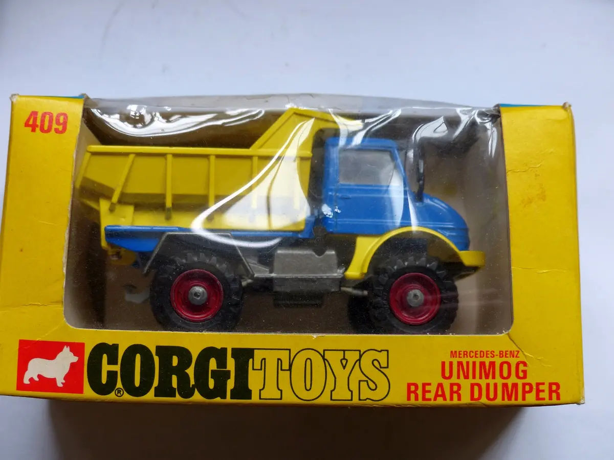 409 Unimog Dumper Truck With Original Box 1St Edition 1