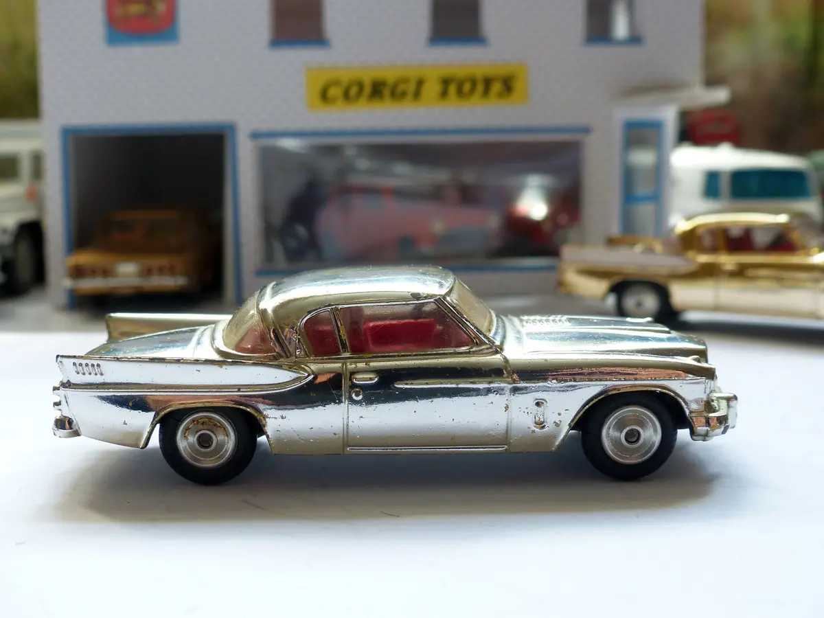 211S Studebaker Golden Hawk In Silver Plate Finish 1