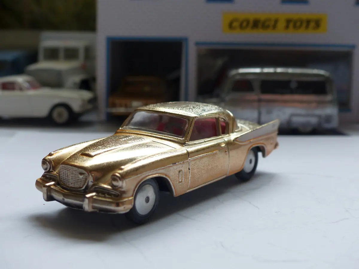211S Studebaker Golden Hawk In Gold-Plated Finish 1