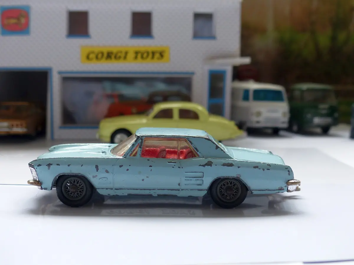 245 Buick Riviera In Pale Blue 1
