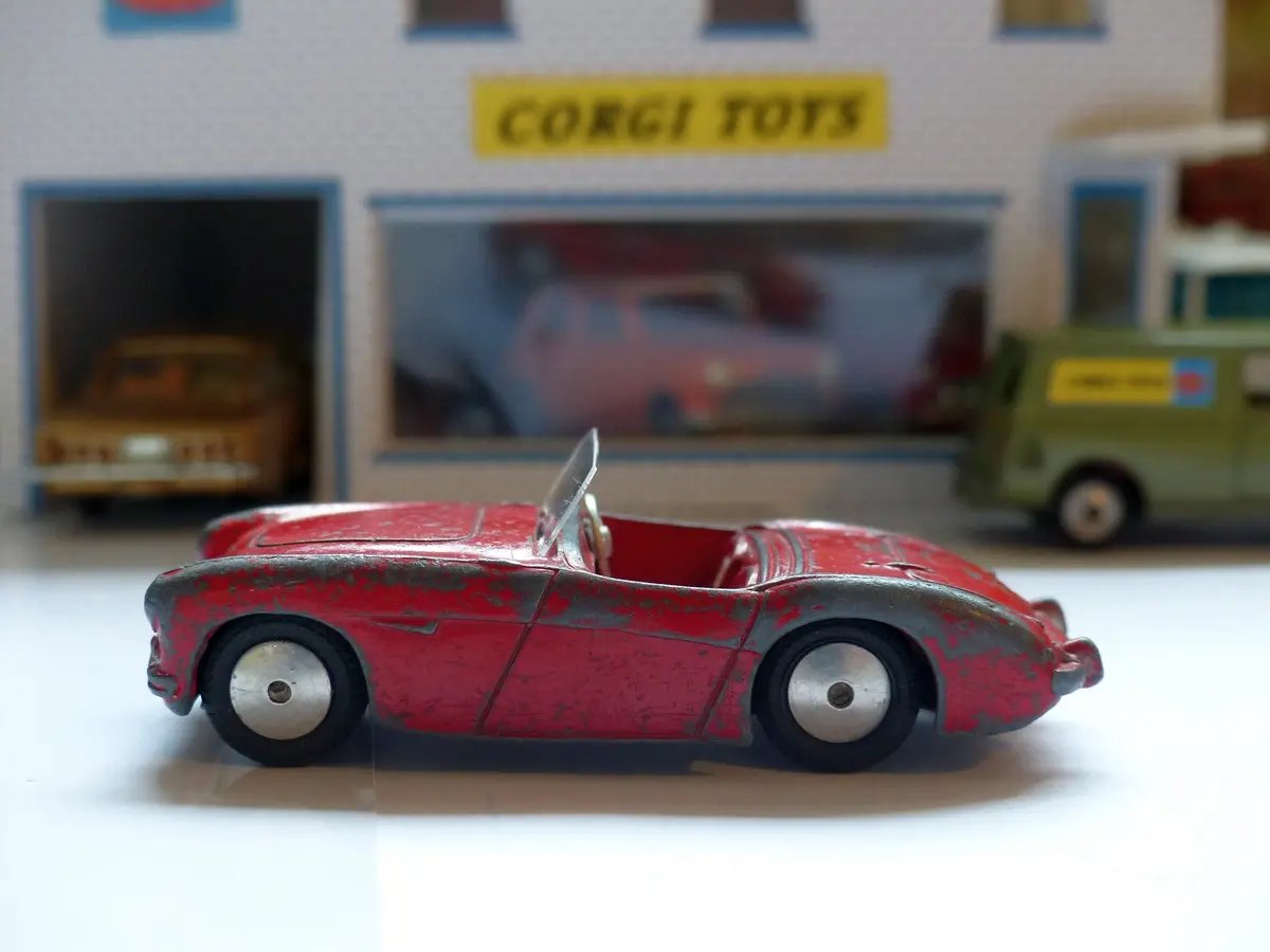 300 Austin Healey In Red 1