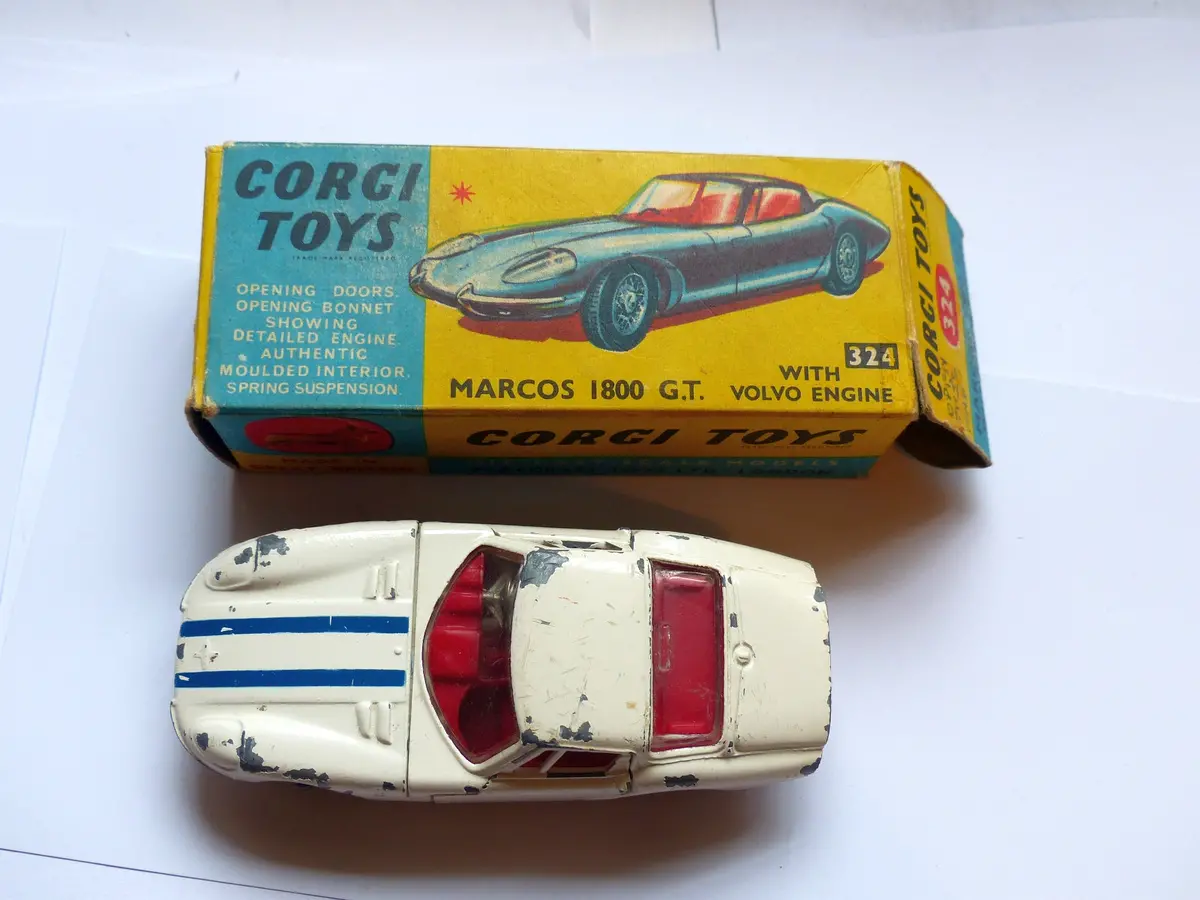 324 Marcos 1800 Gt - Rare Canada Export Edition With Original Box 1