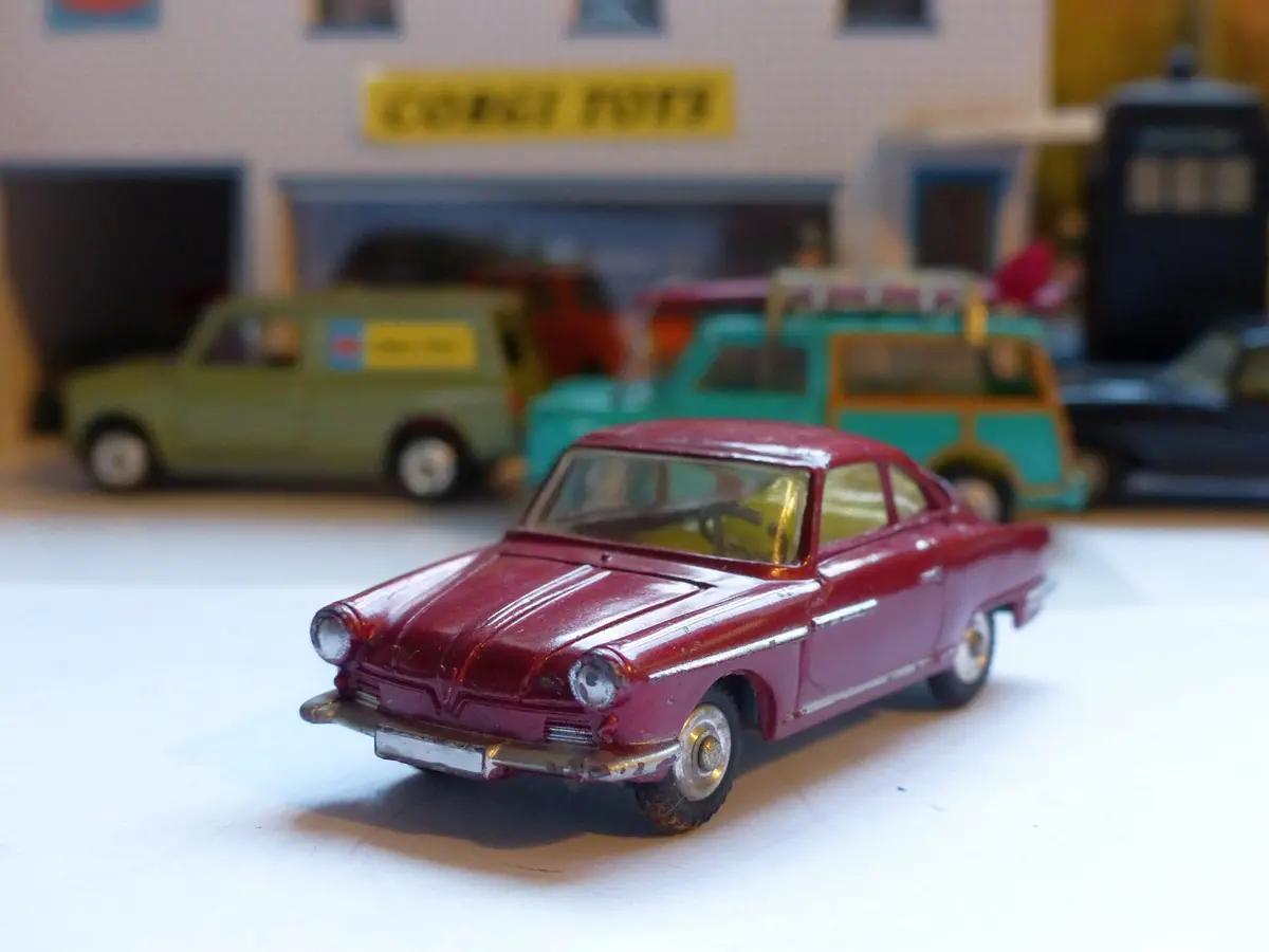 316 Nsu Sport Prinz In Dark Metallic Red With Original Box 1