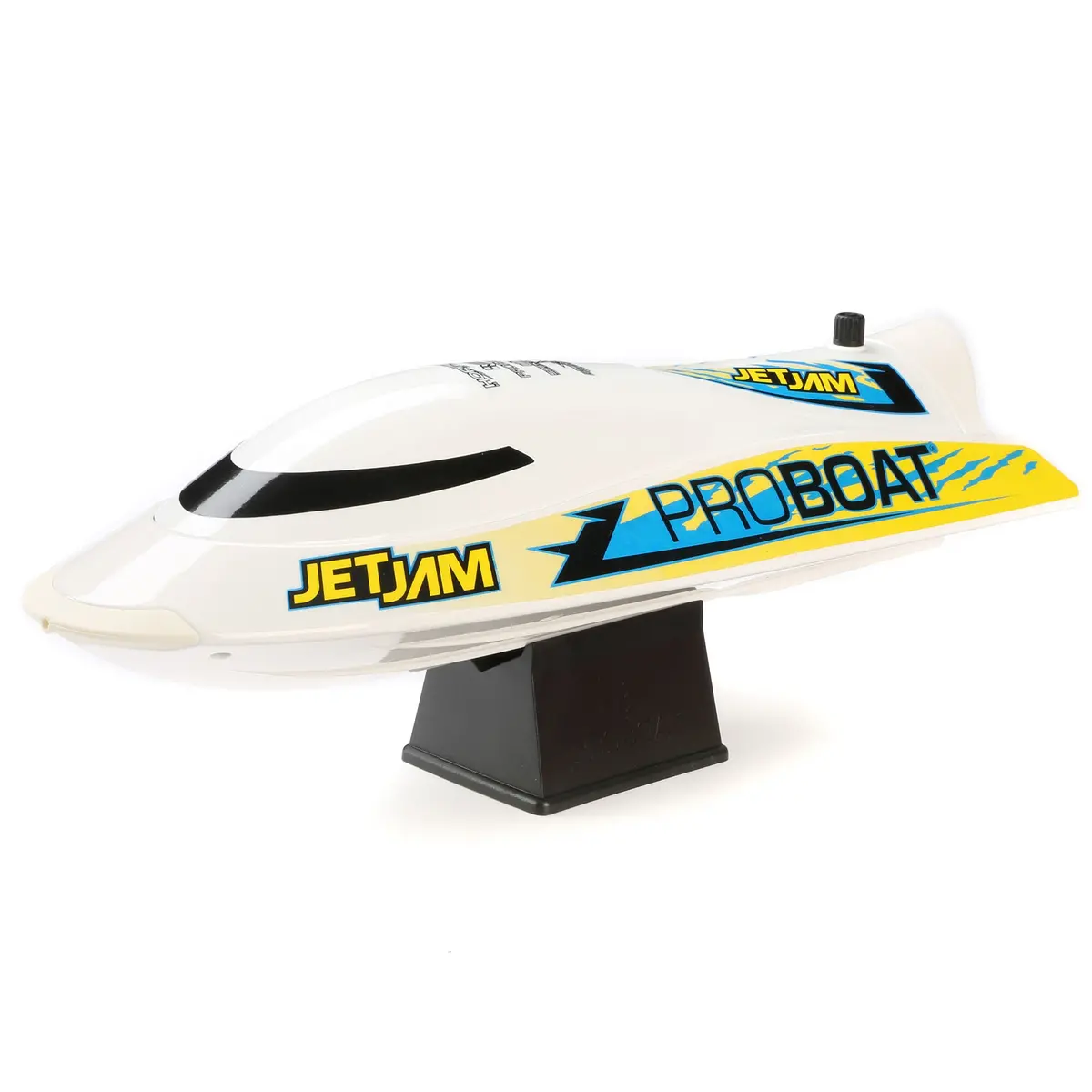 Jet Jam V2 12" Self-Righting Pool Racer Brushed Rtr, White 1