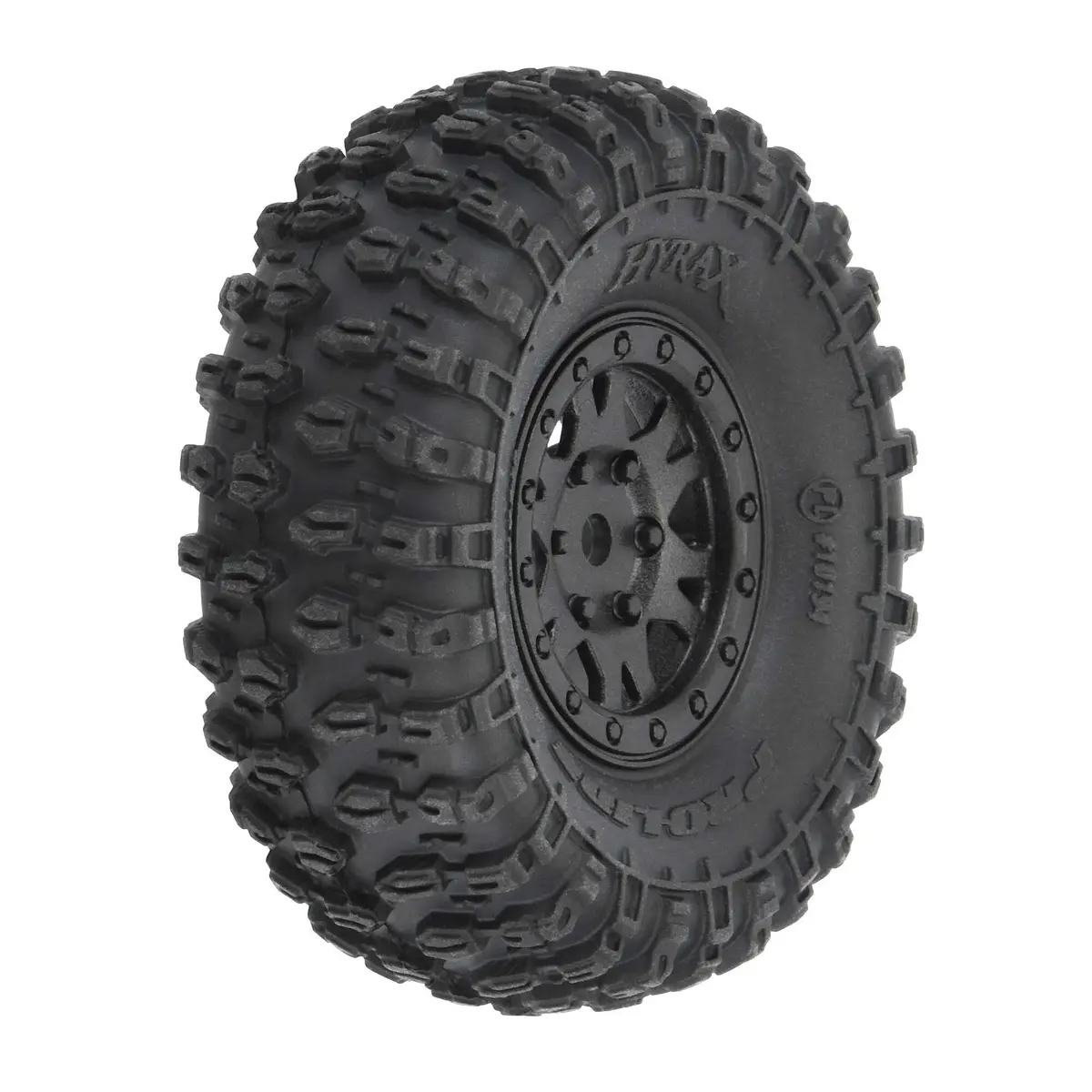 Hyrax 1/24 1.0" Tires W/ 7Mm Impulse Wheels (4) 1