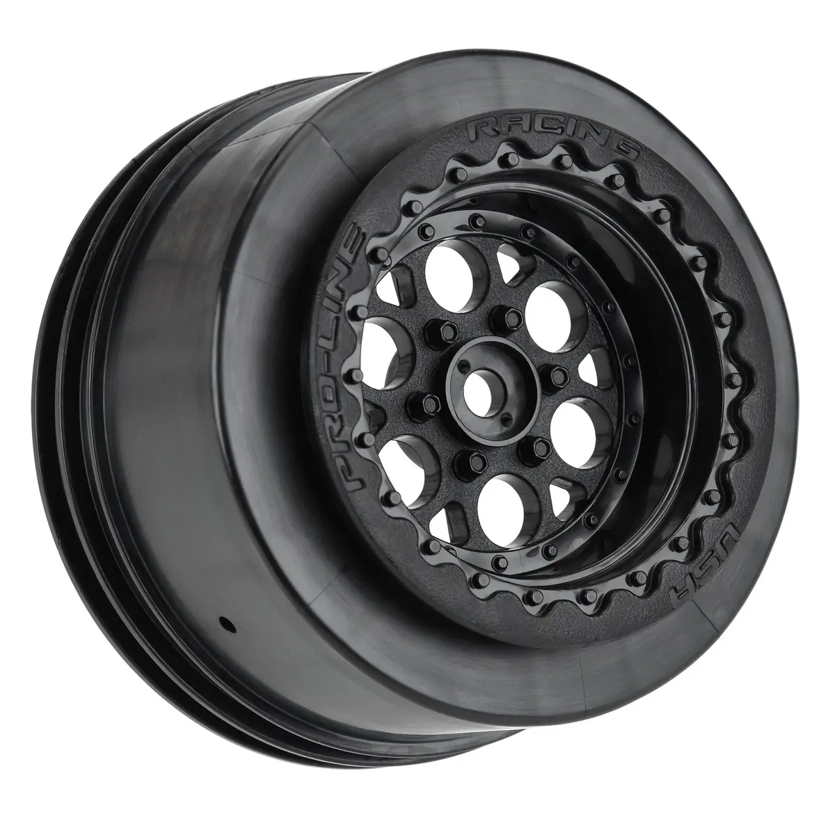 Showtime+ Wide Sc Drag 2.2"/3.0" Wheels, Black 1