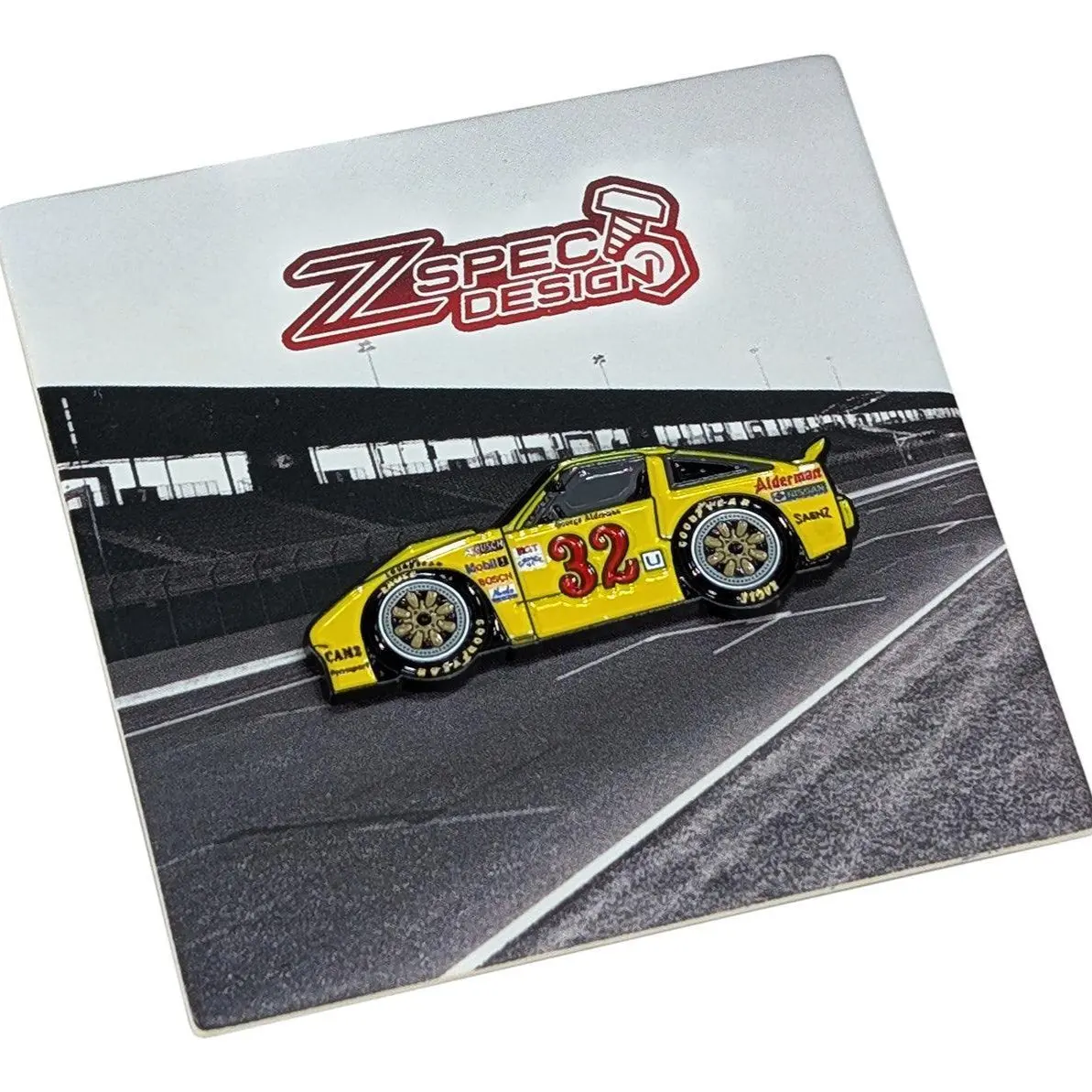 Zspec Collector Lapel / Hat Pin - #32 300Zx Z31 Race Car 2
