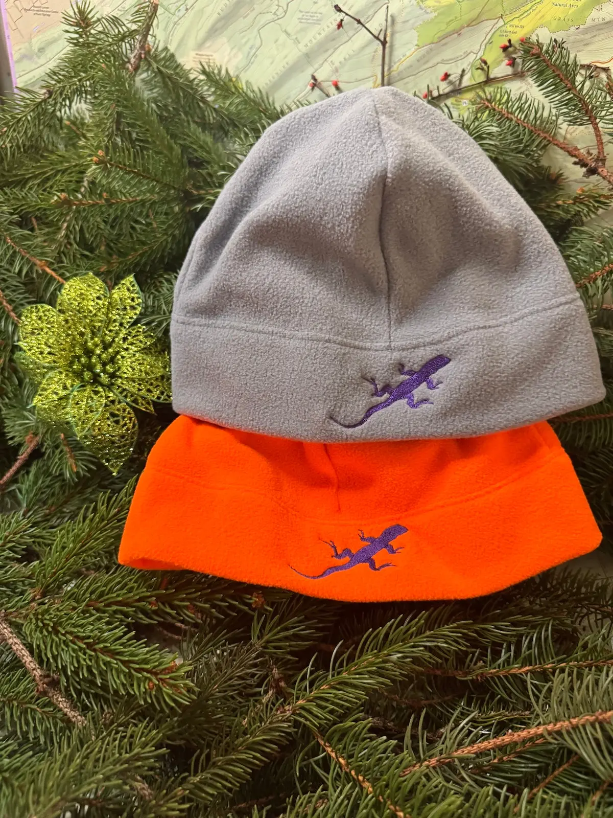 Lizard Fleece Hat 1