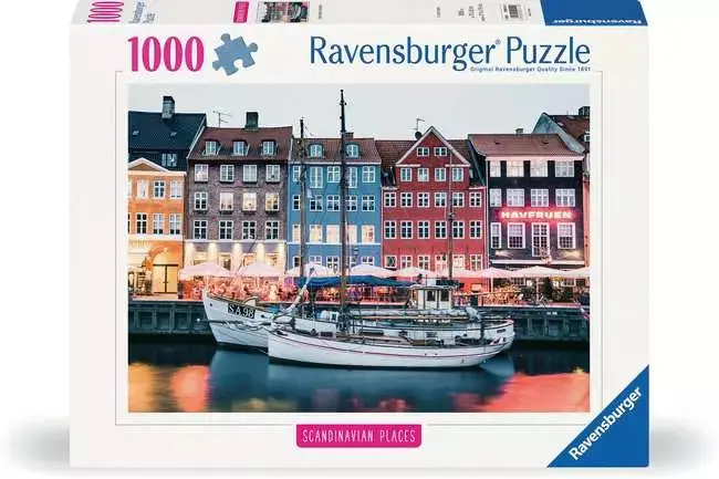 Ravensburger 1000Pc - Scandinavian Places: Copenhagen, Denmark 1