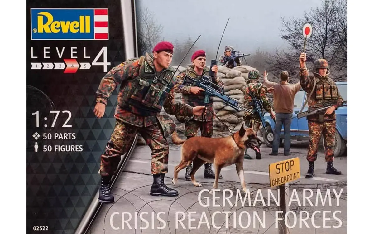 Revell German Army Crisis Reaction Force 1/72 1