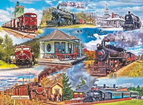 Riding The Rails 1000 Piece 1