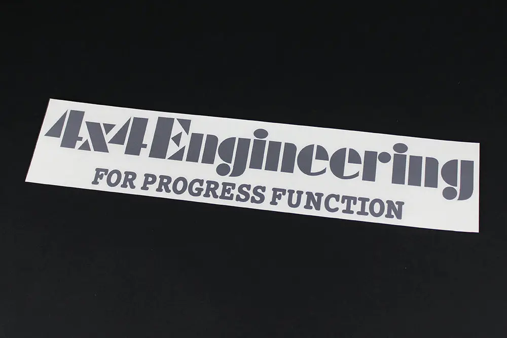 4X4 Engineering Service Sticker 1