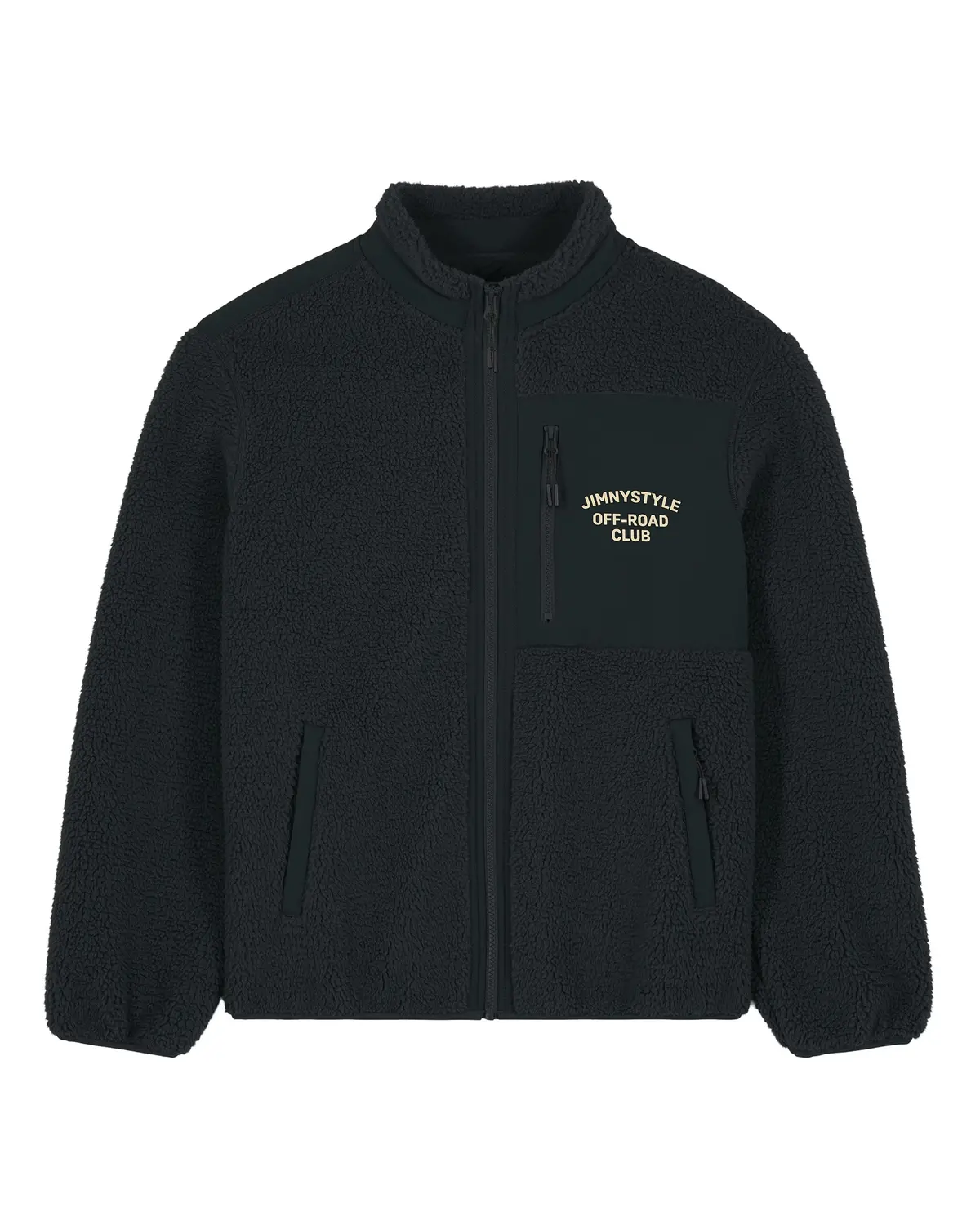 Jimnystyle Off-Road Club Sherpa Fleece - Black 1