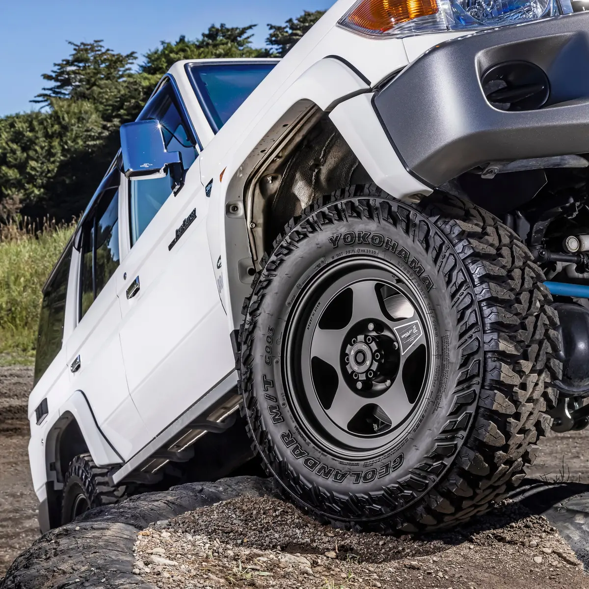 Bradley Forged Takumi 17" Wheel Package For Toyota Land Cruiser 79 (1999+) - Pick-Up - Wide Body 9