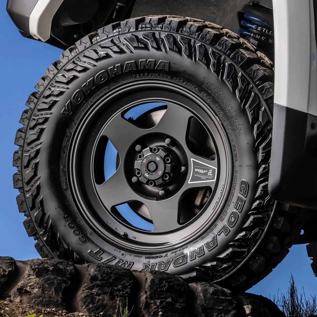 Bradley Forged Takumi 17" Wheel Package For Toyota Land Cruiser 79 (1999+) - Pick-Up - Wide Body 6