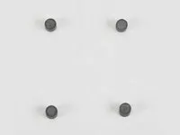 Tamiya 9804192 Damper Rubber (Mh5) 43508 (4) 1