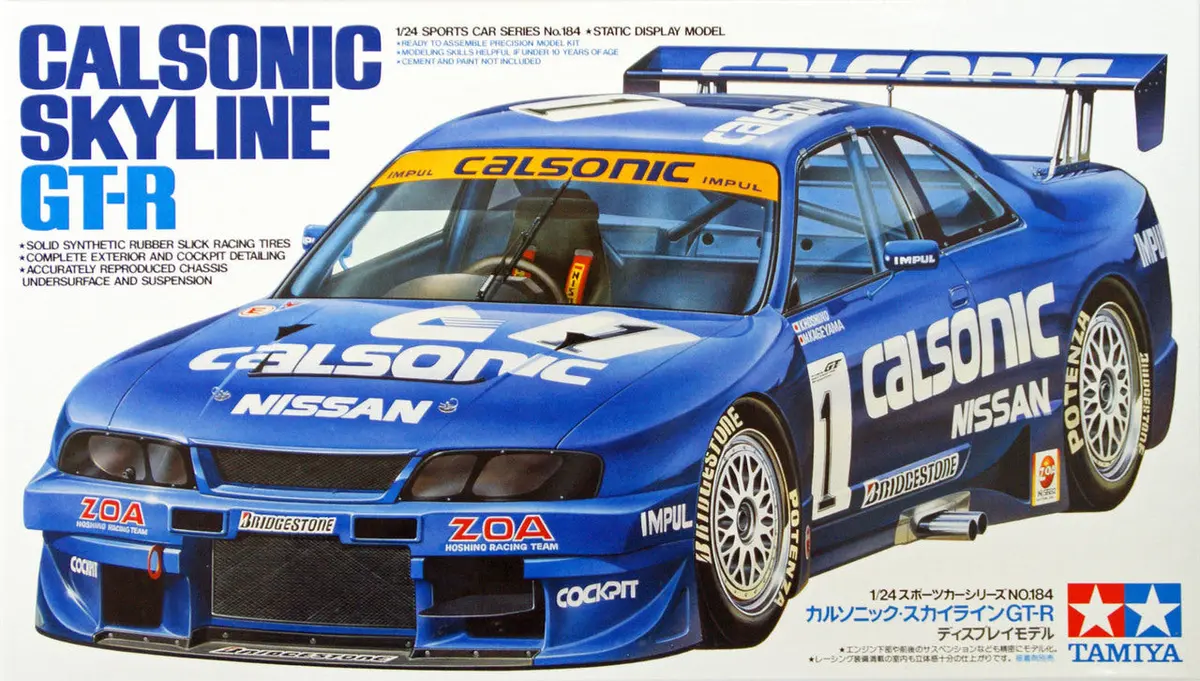 Tamiya 1/24 Calsonic Nissan Skyline Gt-R 1