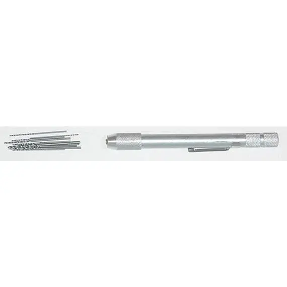 King Tool 12-Piece Tip Drill Set And Holder (Pin Vise) 1
