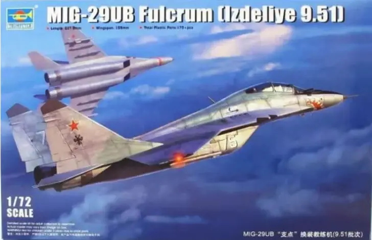 Trumpeter 01677 1/72 Mig-29Ub Fulcrum 1
