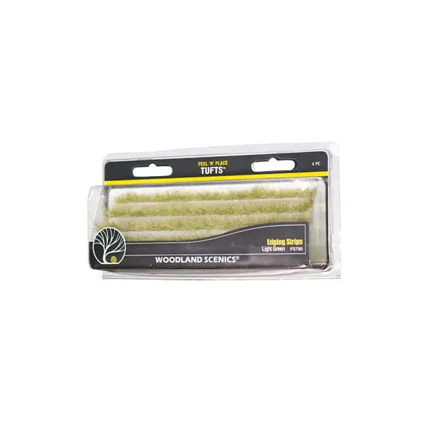 Woodland Scenics Light Green Edging Strips 1
