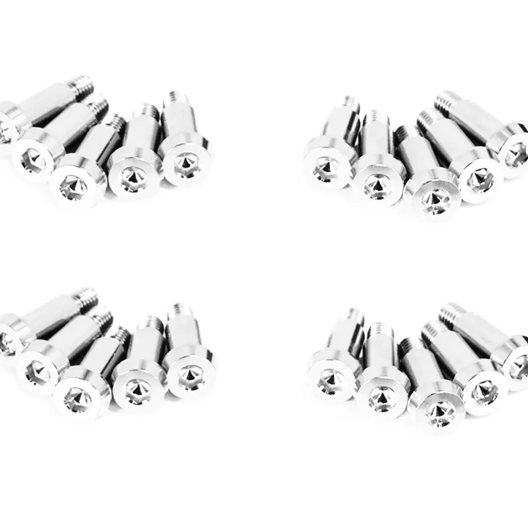 Zspec Shoulder-Bolt Timing Covers Fastener Kit For '84-89 Nissan 300Zx Z31, Titanium 1
