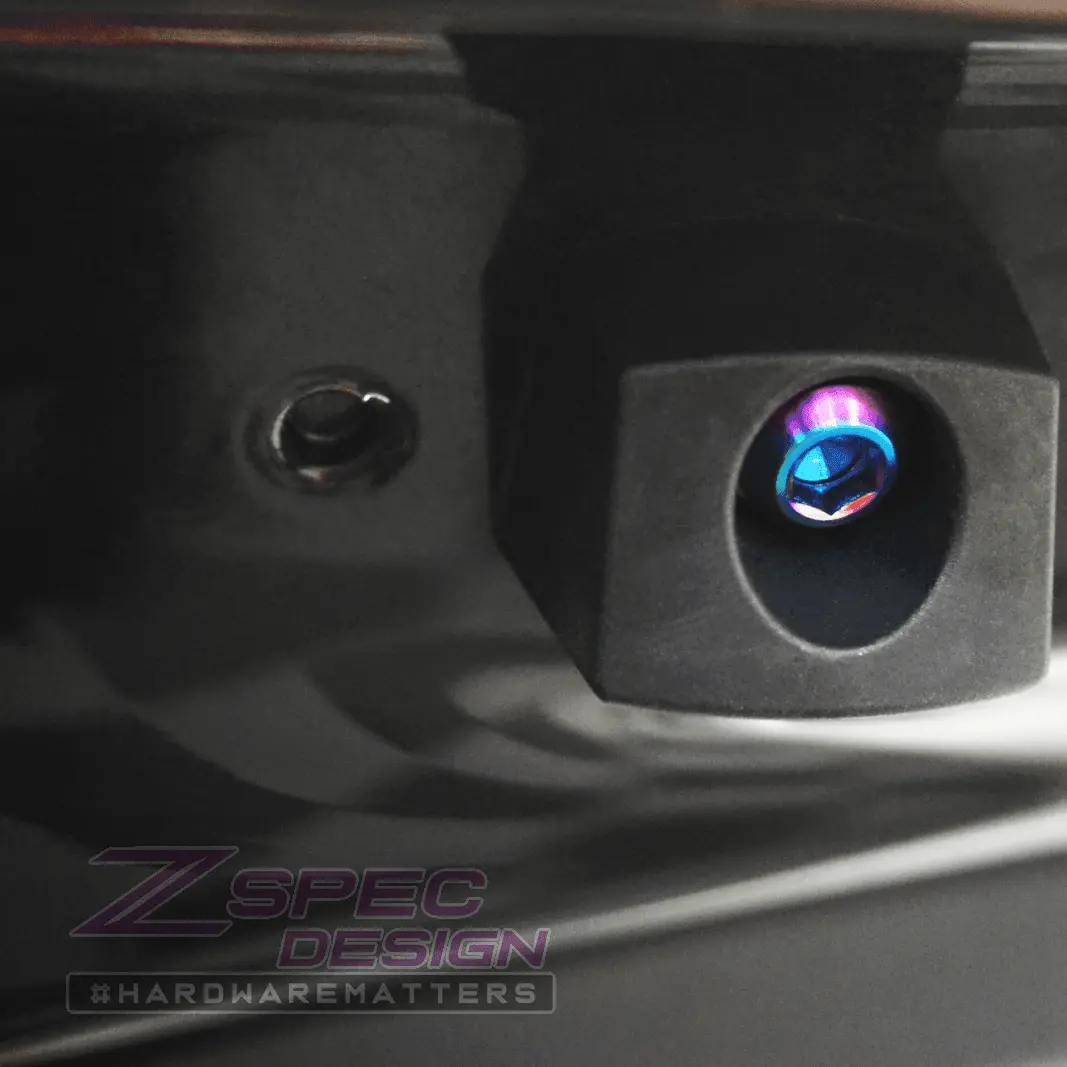 Zspec Dress Up Bolts® Trunk Fastener Kit For '12-18 Audi A7 4G8 3.0L, Titanium 6