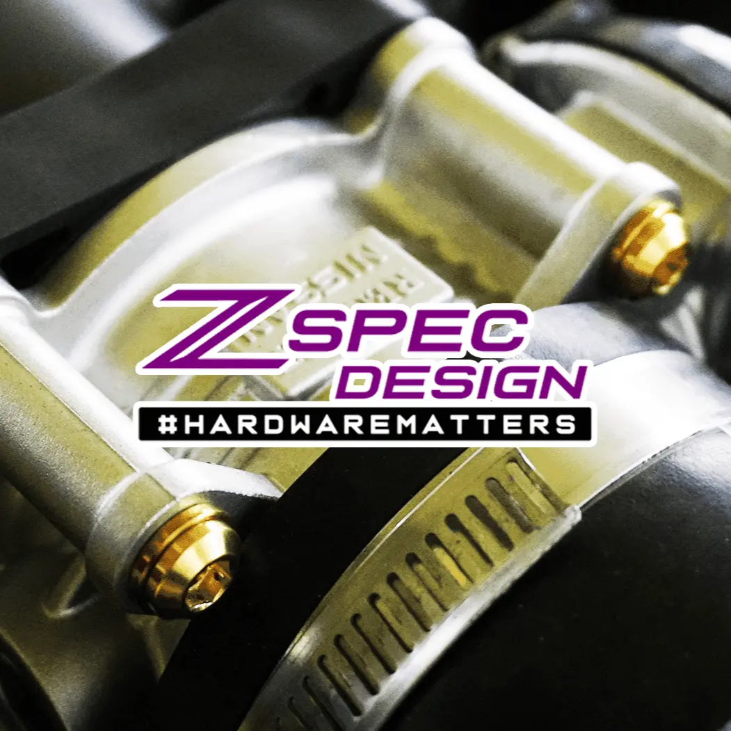 Zspec Throttle Bodies Fastener Kit For '23+ Nissan Z Rz34, Grade-5 Titanium 3