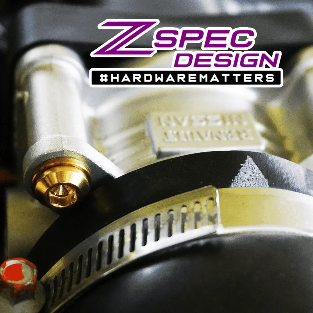 Zspec Throttle Bodies Fastener Kit For '23+ Nissan Z Rz34, Grade-5 Titanium 5