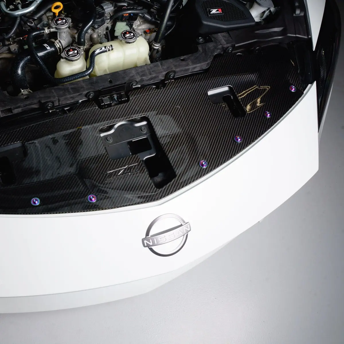 Zspec Plastic-Clips Replacements For Z1 Motorsports '23+ Nissan Z Rz34 Radiator Guide, Titanium 6