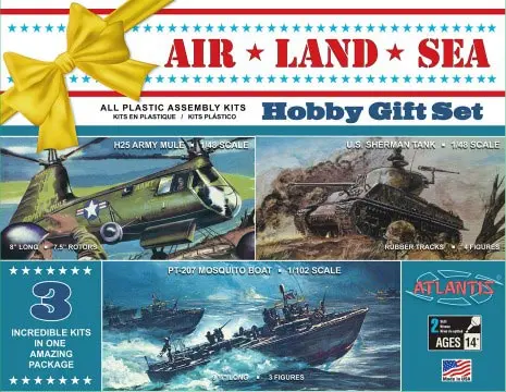 Atlantis 9001 Air, Land & Sea Us Hobby Gift Set 1