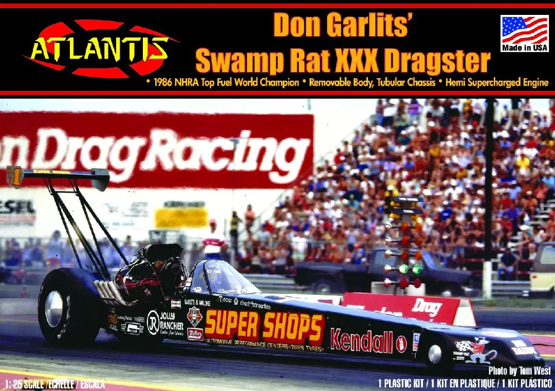 Atlantis 1/25 Don Garlits Swamp Rat Xxx Dragster 1