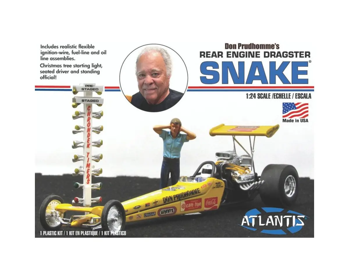 Atlantis 1/24 Don Prudhomme Snake Rear Engine Dragster 1
