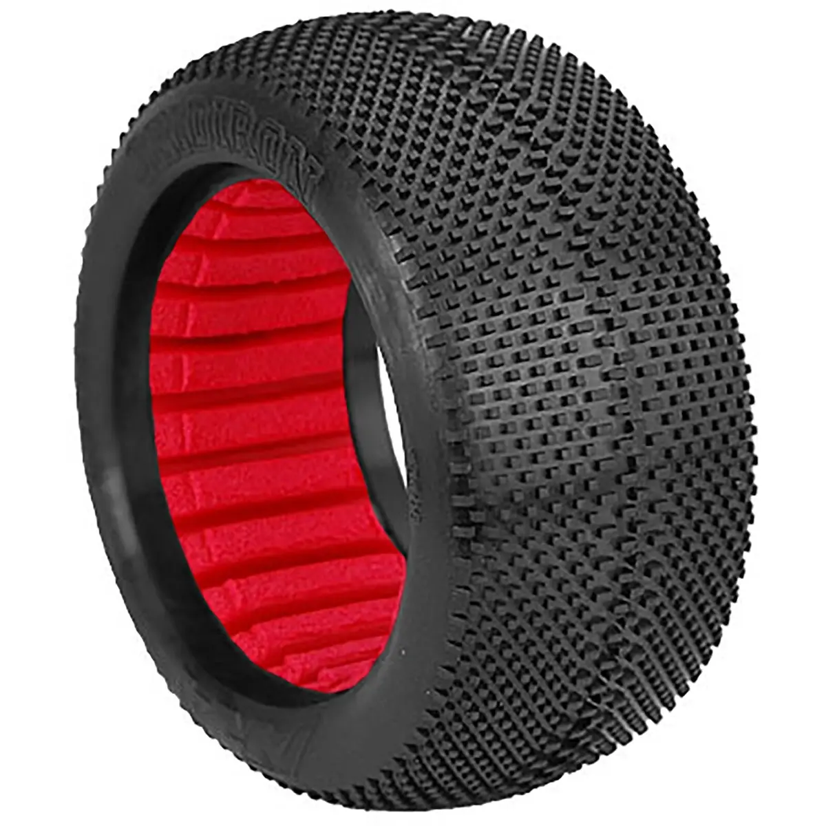 Evo Gridiron 1/8 Truggy Tires W/ Red Inserts (2) 1