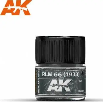 Real Colors Acrylic Lacquer Paint 10Ml Rlm 66 (1938) 1