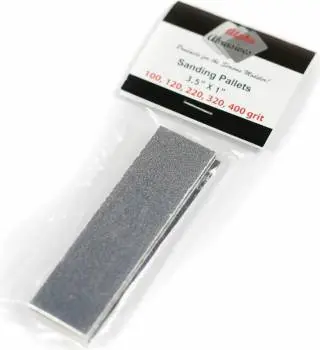 Alpha Abrasives Abrasive Sanding Pallets 100/180/240/320/400 Grits (5) 1