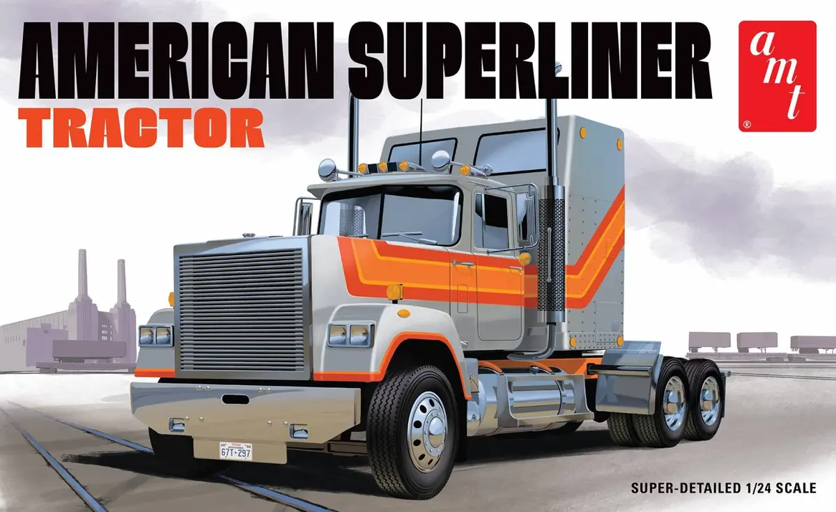 Amt 1/24 American Superliner Semi Tractor By Amt 1