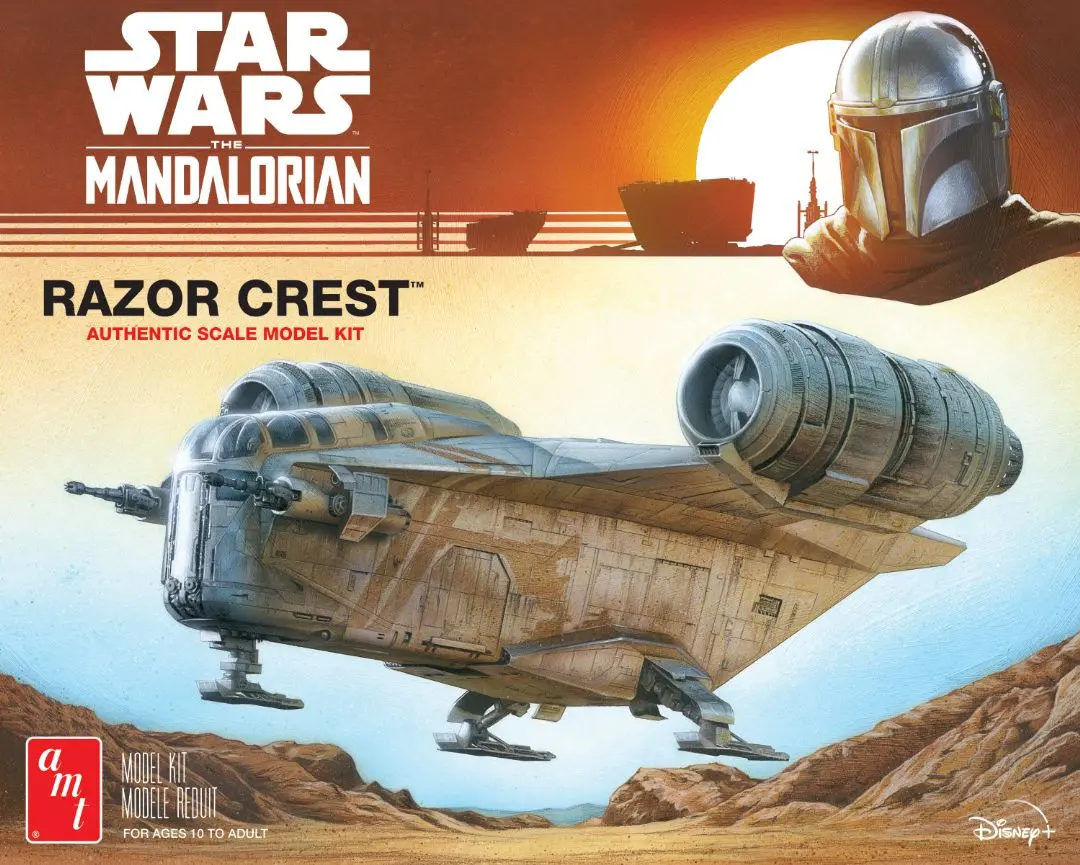 Amt Star Wars: Mandalorian Razor Crest 1/72 (Level 2) 1