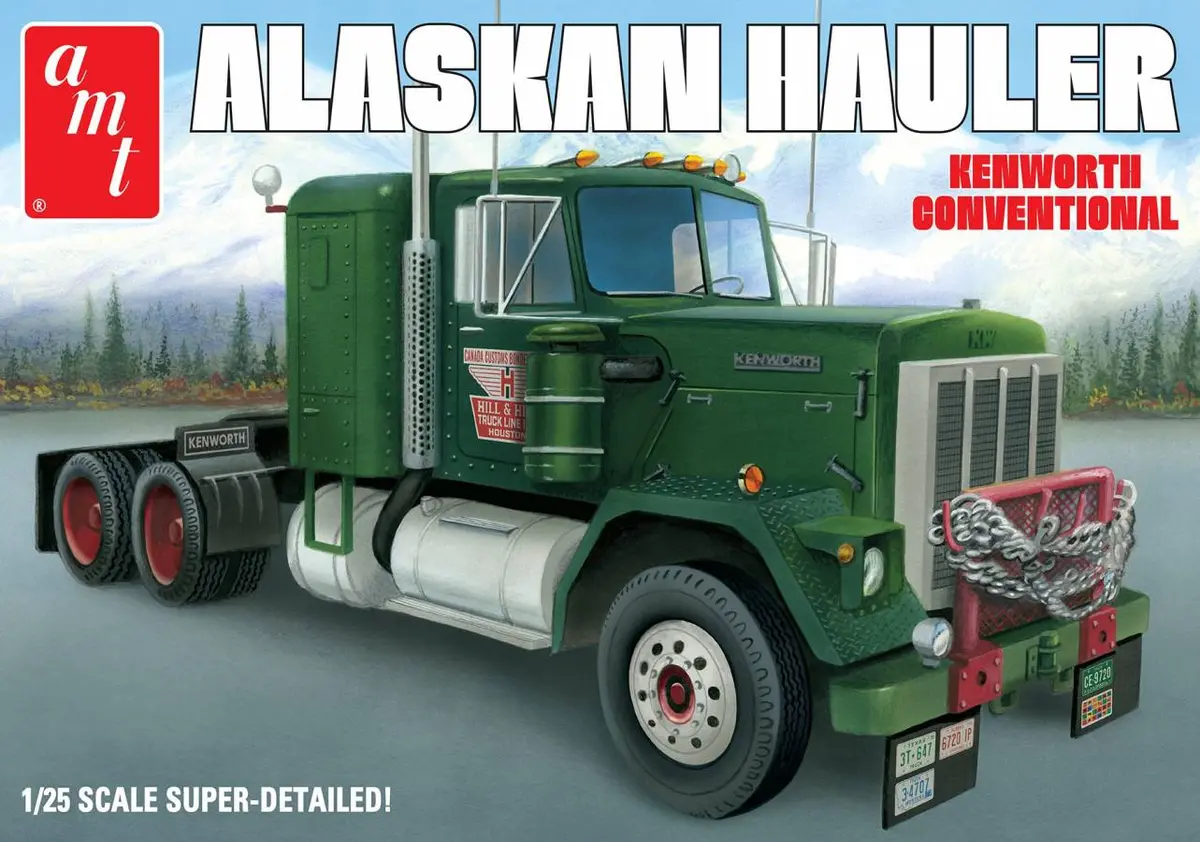 Amt 1/25 Scale Alaskan Hauler Kenworth Tractor 1